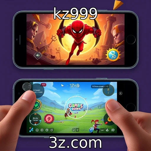 kz999 : Crescimento do mercado de jogos móveis em diversas regiões